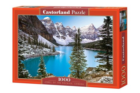 PUZZLE UKŁADANKA 1000 ELEMENTÓW KANADYJSKIE JEZIORO 68 X 47 CM CASTORLAND