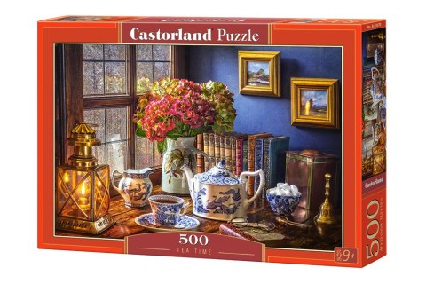 PUZZLE UKŁADANKA 500 ELEMENTÓW CZAS NA HERBATĘ 9+ CASTORLAND