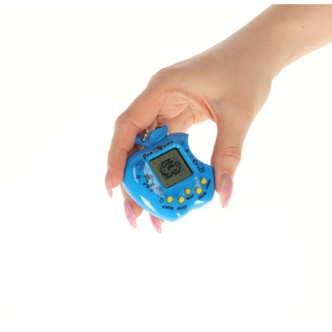 TAMAGOTCHI GRA ELEKTRONICZNA DLA DZIECI JABŁKO NIEBIESKI