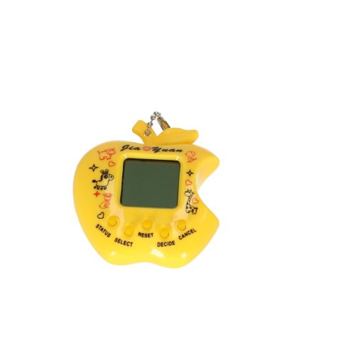 TAMAGOTCHI GRA ELEKTRONICZNA DLA DZIECI JABŁKO ŻÓŁTY