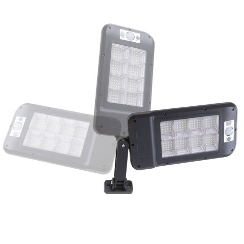 LAMPA SOLARNA LATARNIA OGRODOWA ULICZNA 128LED + PILOT