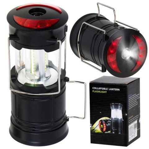 LAMPKA TURYSTYCZNA LED LATARKA BIWAKOWA LAMPA CAMPING 3W1