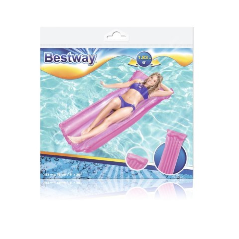 MATERAC DMUCHANY PLAŻOWY BESTWAY 44013 RÓŻOWY