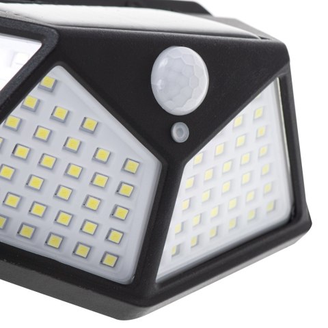 LAMPA SOLARNA CZUJNIK RUCHU I ZMIERZCHU 100 LED