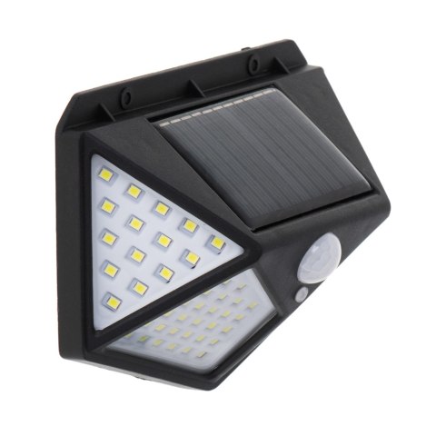 LAMPA SOLARNA CZUJNIK RUCHU I ZMIERZCHU 100 LED