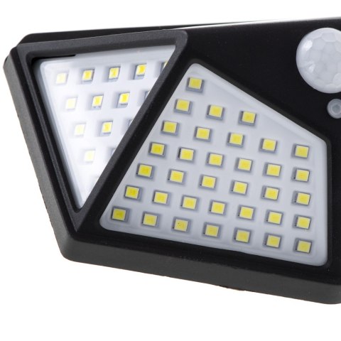 LAMPA SOLARNA CZUJNIK RUCHU I ZMIERZCHU 100 LED