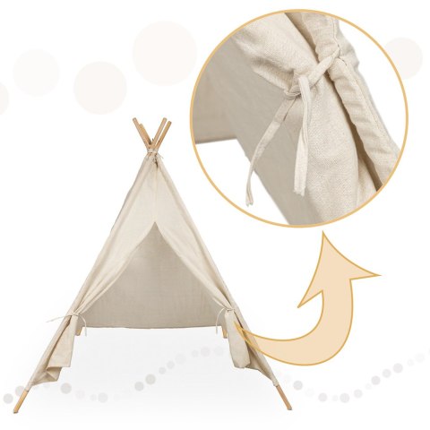 NAMIOT DOMEK INDIAŃSKI DLA DZIECI TIPI WIGWAM 135CM