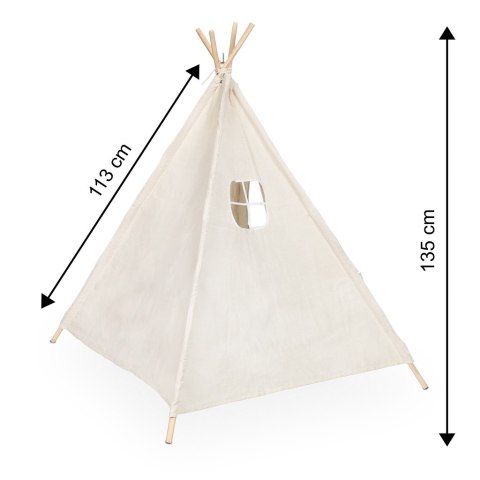 NAMIOT DOMEK INDIAŃSKI DLA DZIECI TIPI WIGWAM 135CM