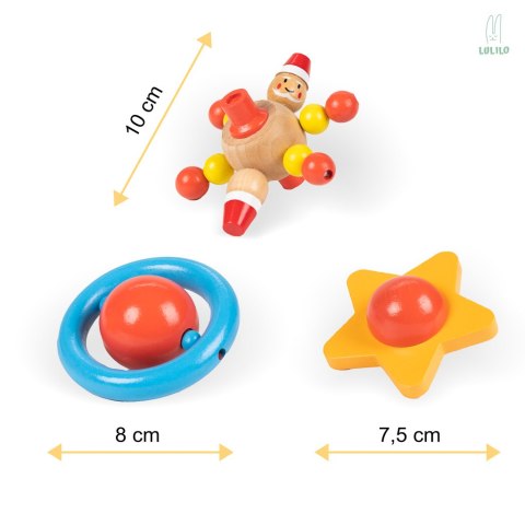 TOR KULKOWY DREWNIANY KULODROM LULILO IRI 70CM XXL