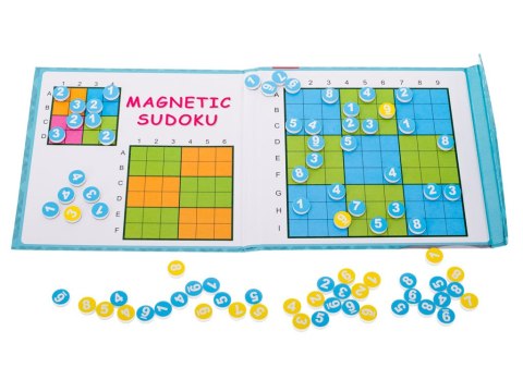 GRA LOGICZNA ŁAMIGŁÓWKA MAGNETYCZNE SUDOKU