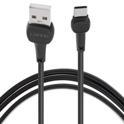 L-BRNO KABEL USB - USB TYP-C SZYBKIE ŁADOWANIE NB132 CZARNY