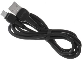 L-BRNO KABEL USB - MICRO USB ŁADOWARKA SZYBKIE ŁADOWANIE QUICK CHARGE CZARNY 2A 100 CM